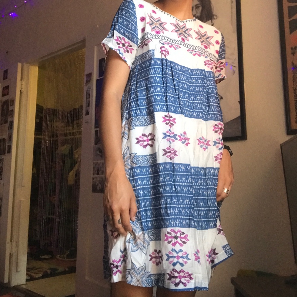Little While Lies embroidered dress